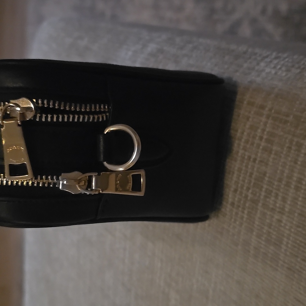 Coach Signature Black and Brown Crossbody Bag - Picture 8 of 9